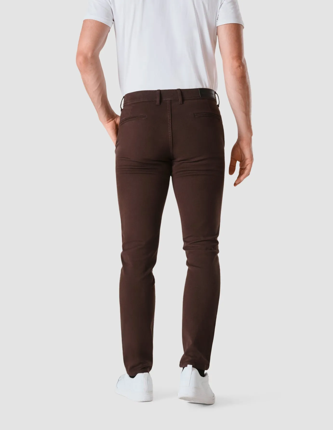 Classic Pants Slim Espresso