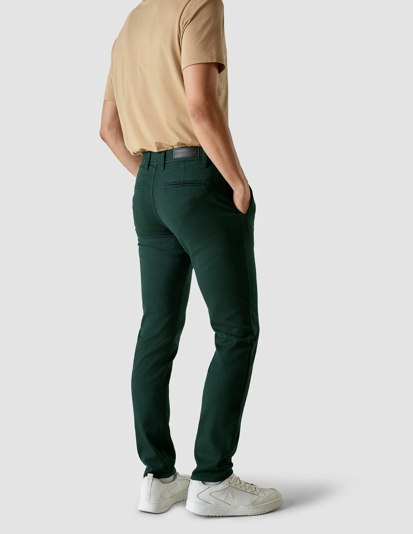 Classic Pants Slim Forest Green