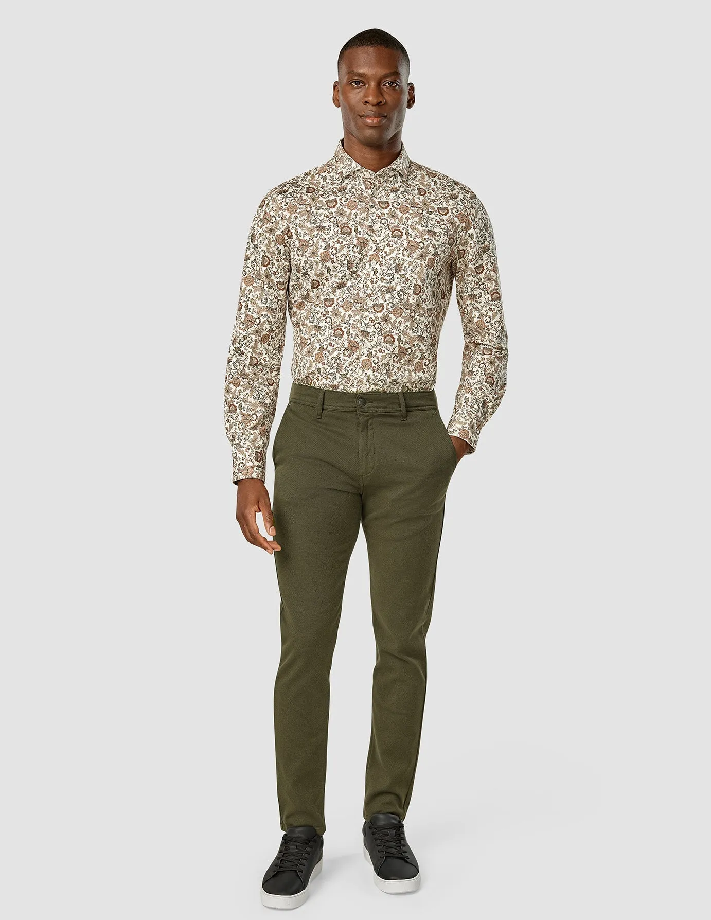 Classic Pants Slim North Green