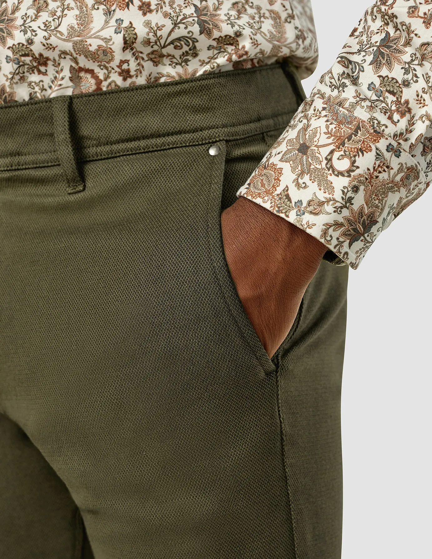 Classic Pants Slim North Green