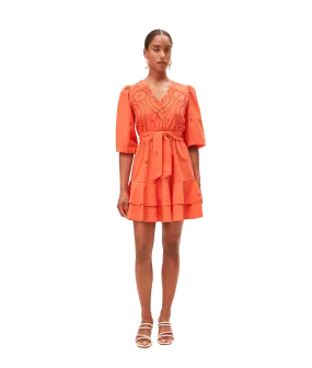 Cliff Dress - Orange