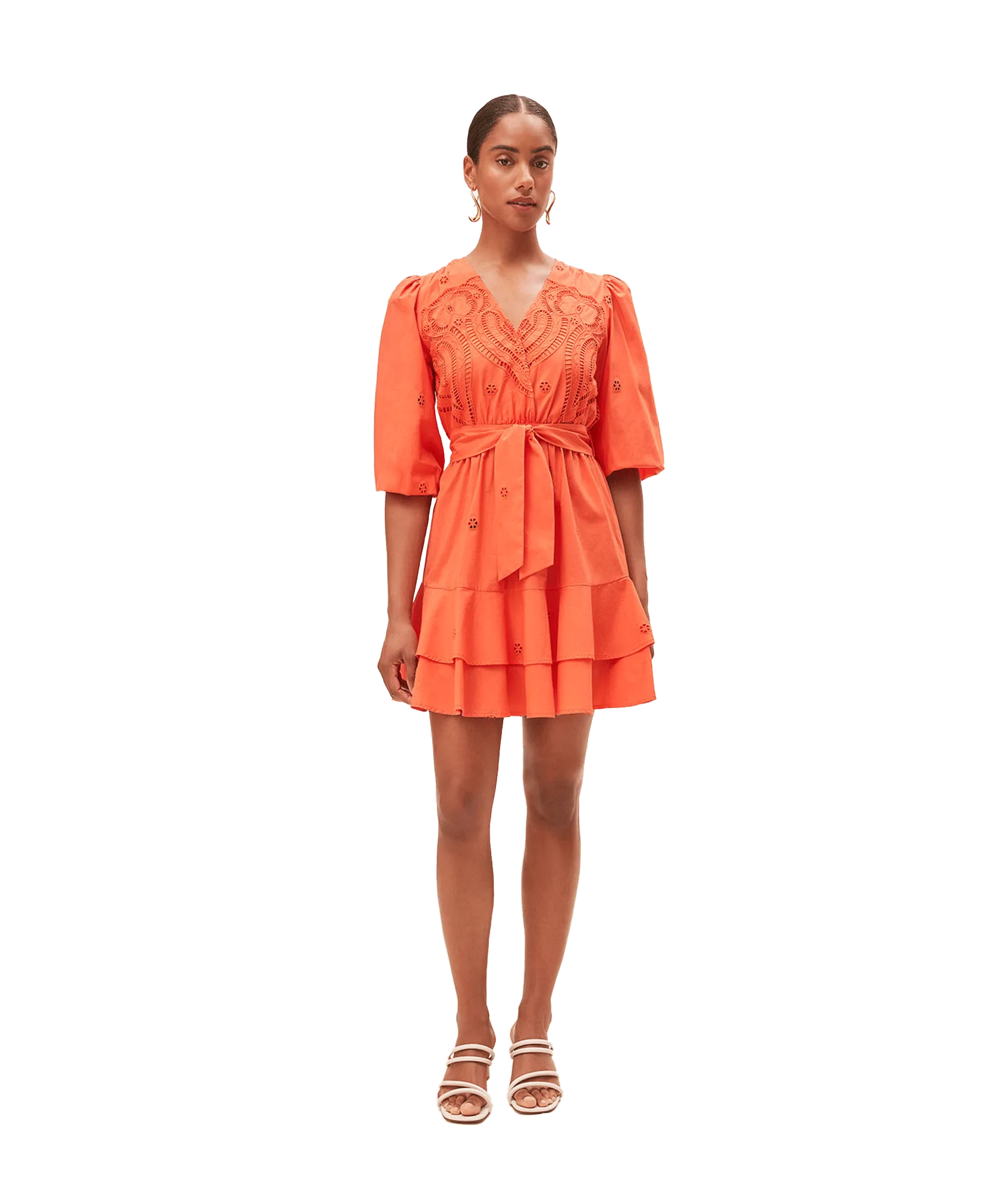 Cliff Dress - Orange