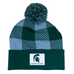 College of Education "Kinesiology" Plaid Beanie