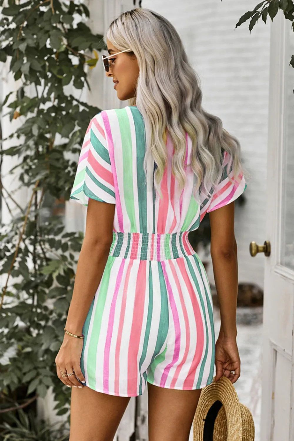 Colorful Striped Jumpsuit