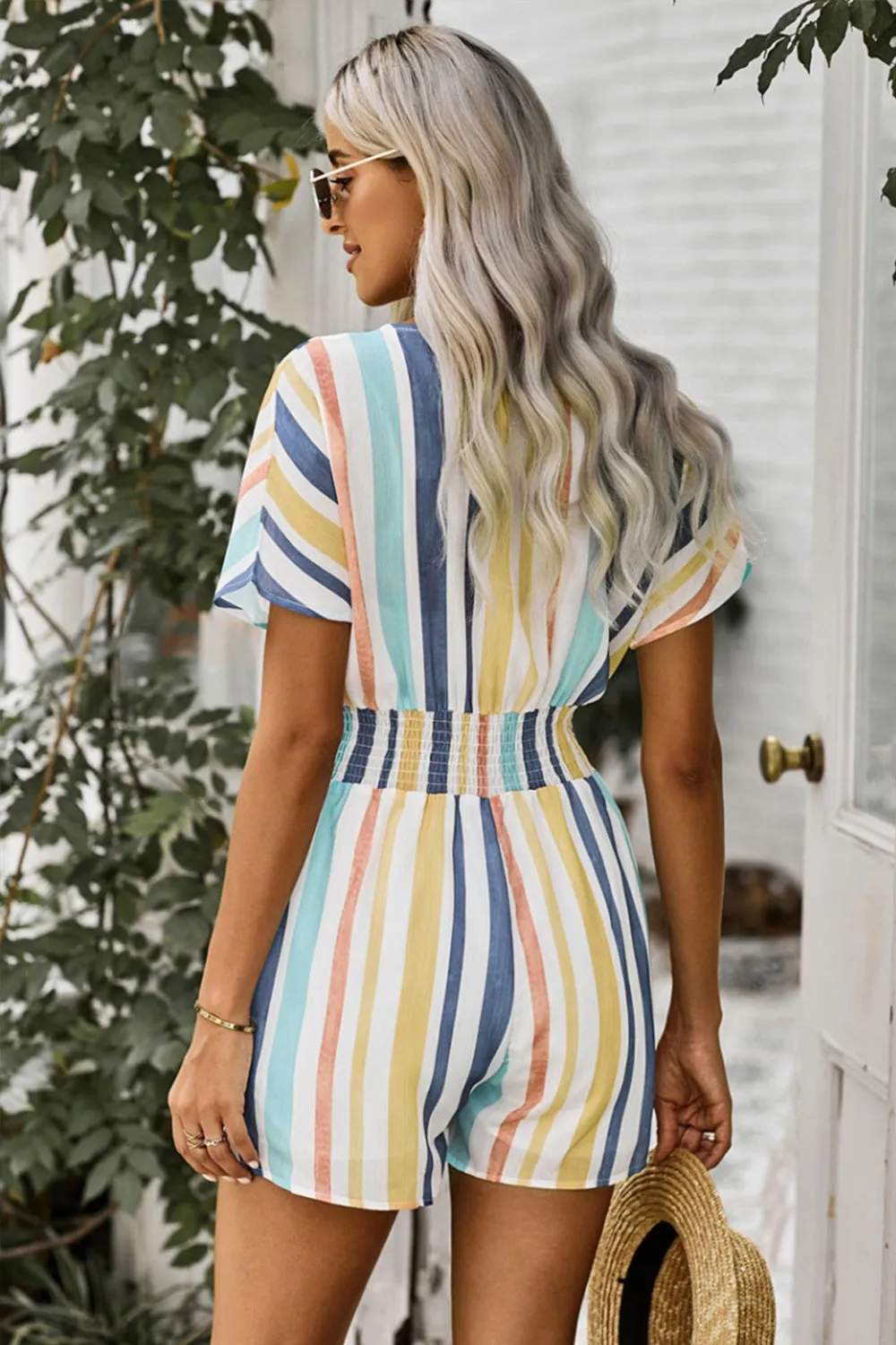 Colorful Striped Jumpsuit