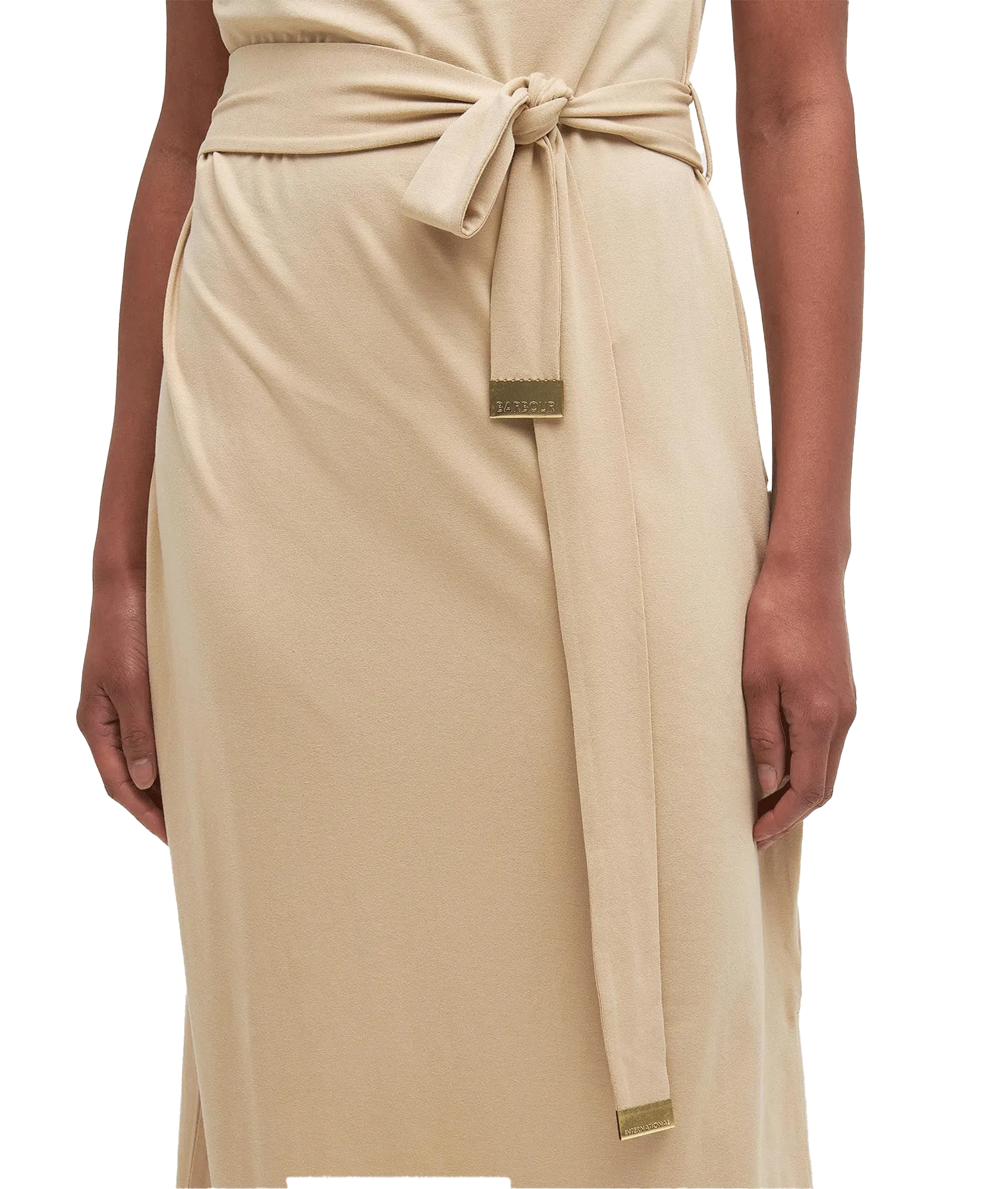 Courtney Midi Dress - Beige