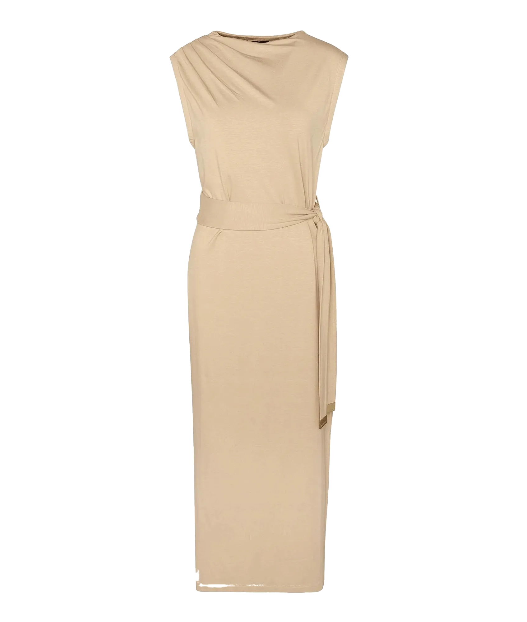 Courtney Midi Dress - Beige