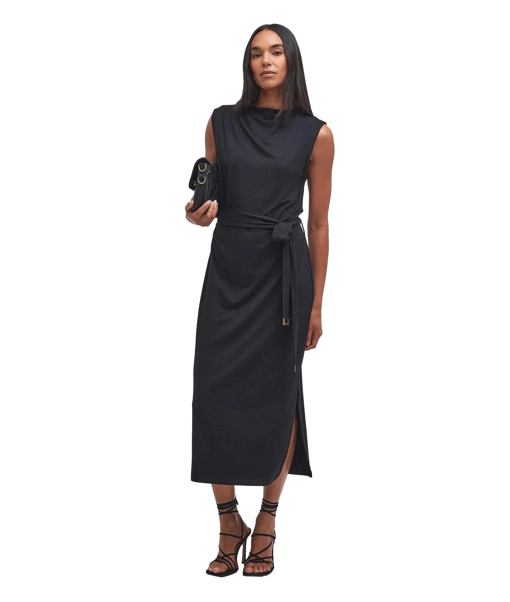 Courtney Midi Dress - Black