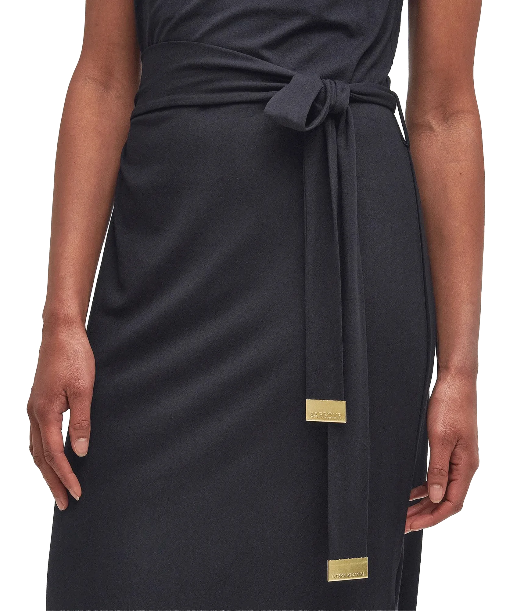 Courtney Midi Dress - Black