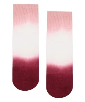 Crew Non Slip Grip Socks - Berry Kiss