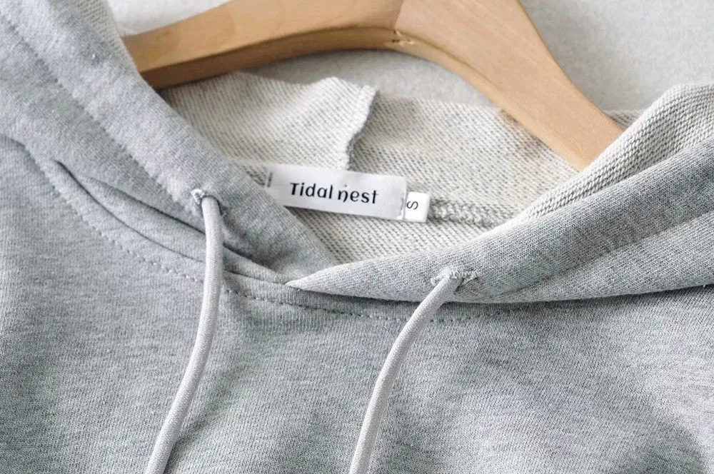 Cropped Hoodie Sweatshirts