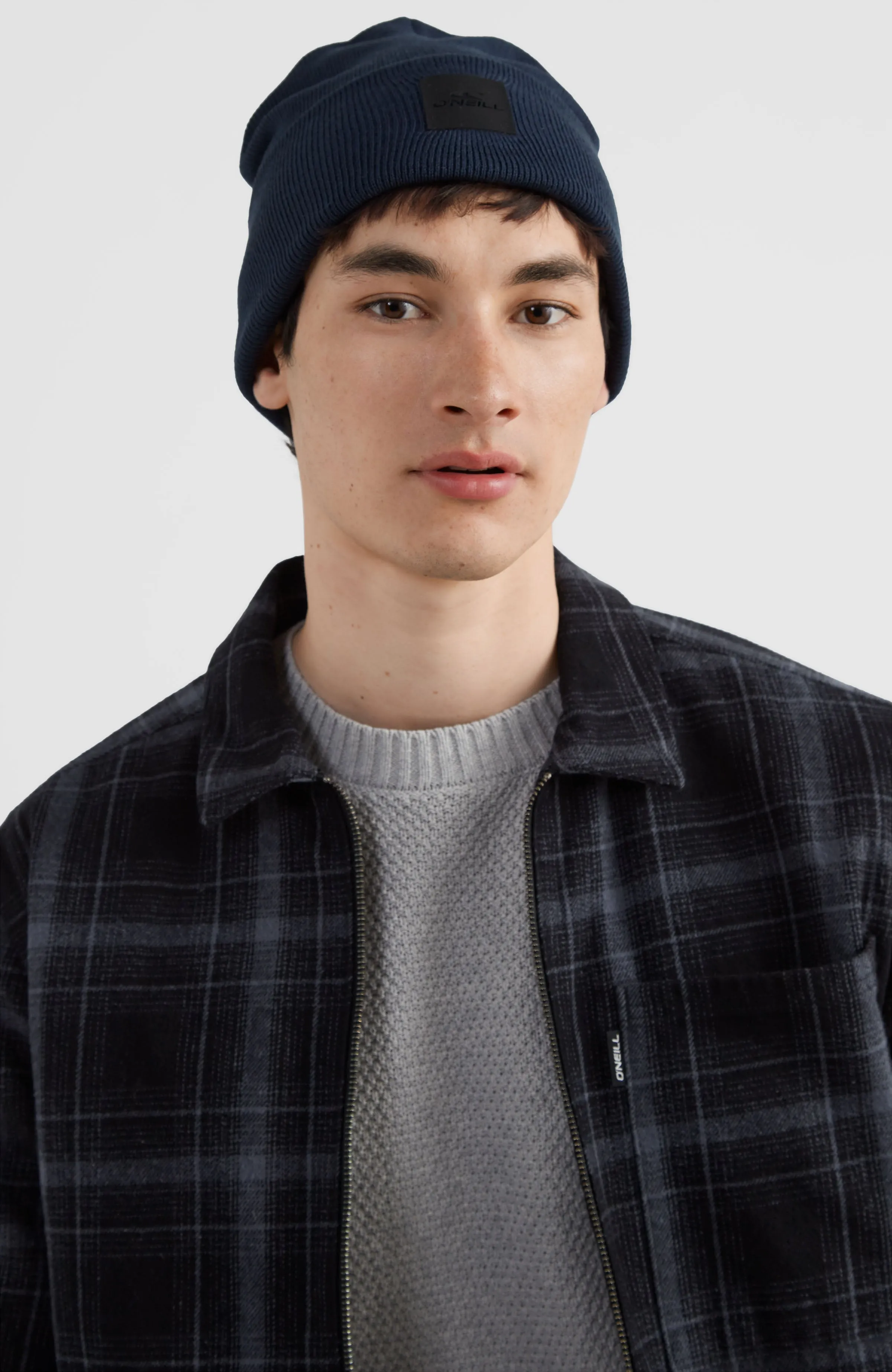 Cube Beanie | Ink Blue -A