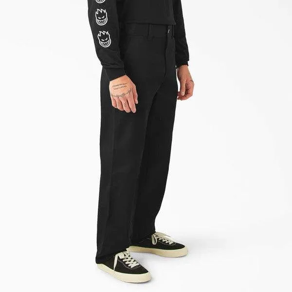 Dickies Skateboarding x Spitfire Wheels Flannel Cuff Pants Black