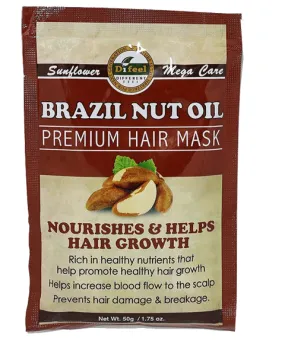 Difeel Brazil Nut Oil Premium Hair Mask Nourishes And Help Hair Growth - 50g