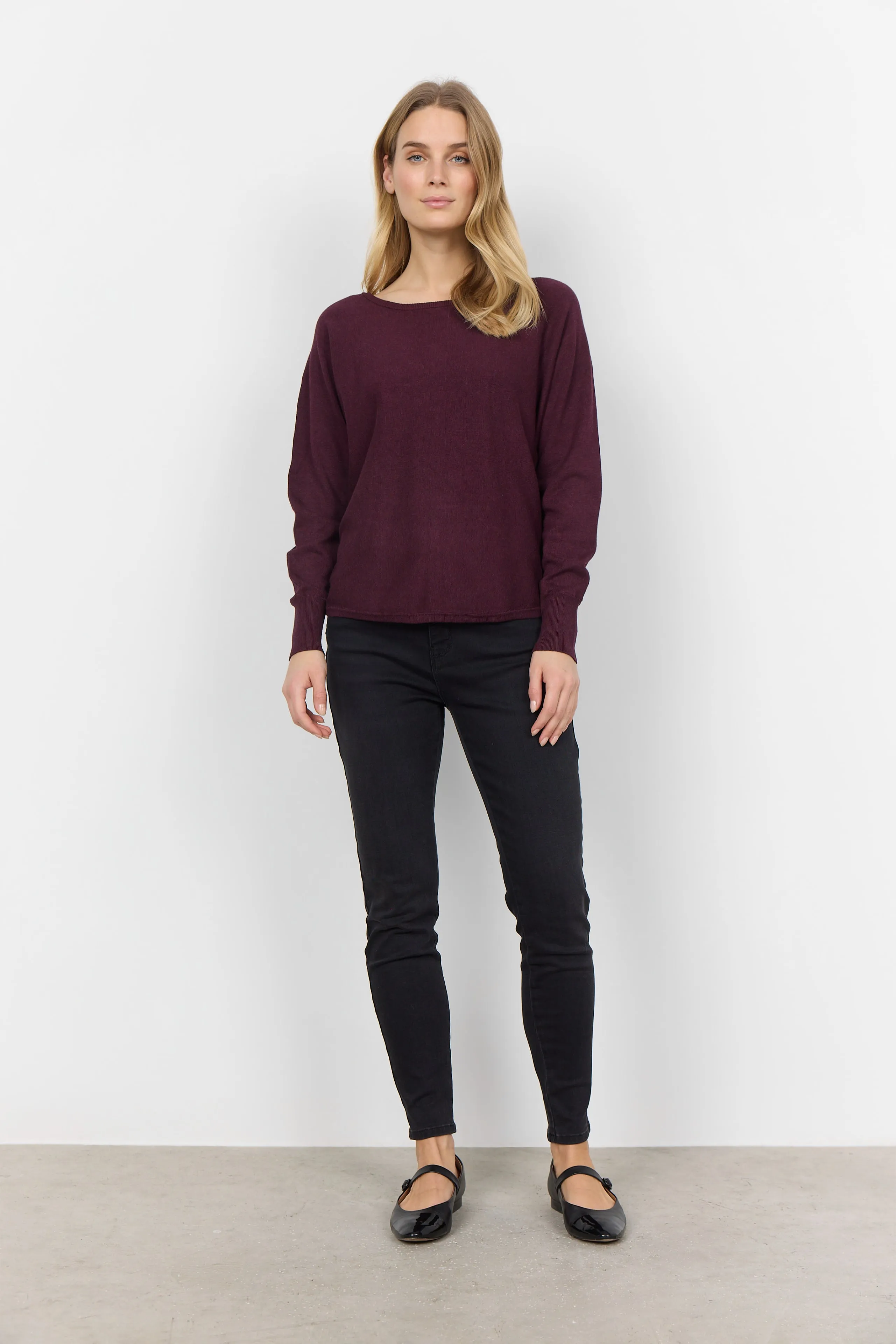 Dollie 620 Sweater - Burgundy