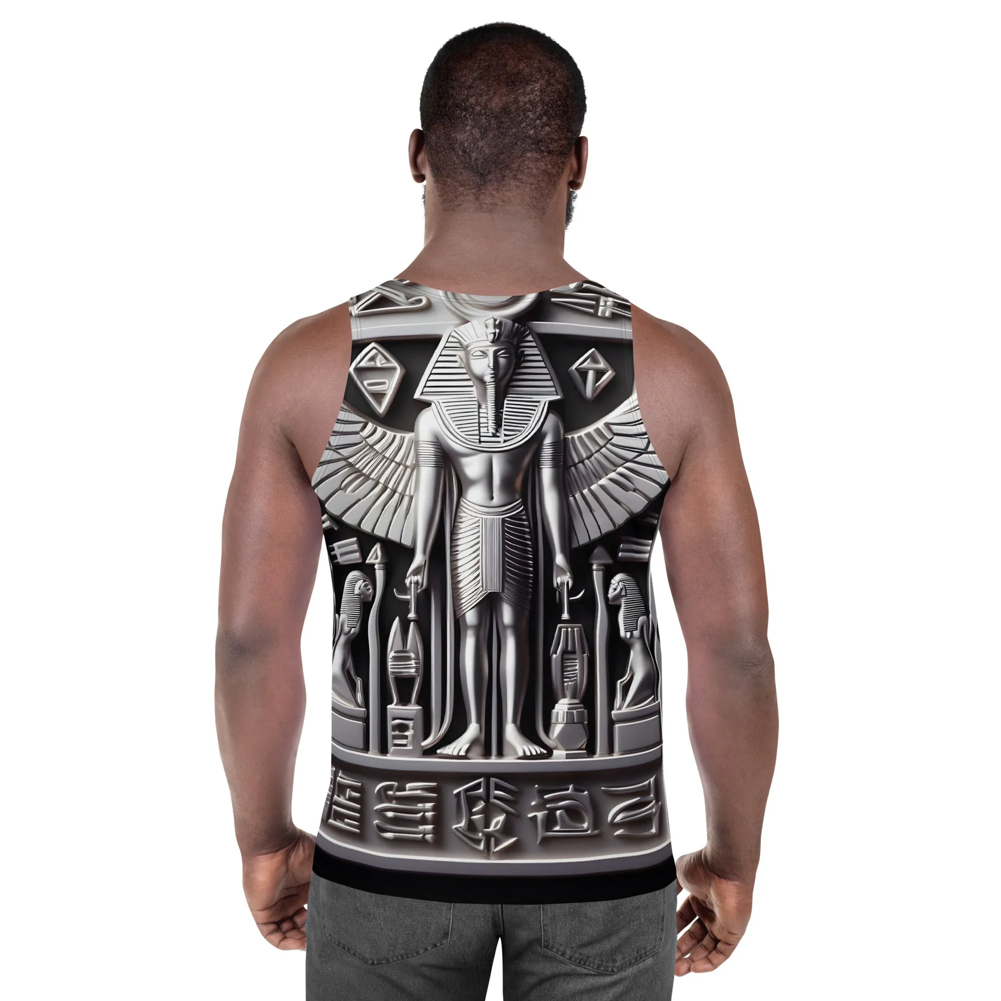 Egyptian Eye of Horus All Ove rPrint Unisex Tank Top