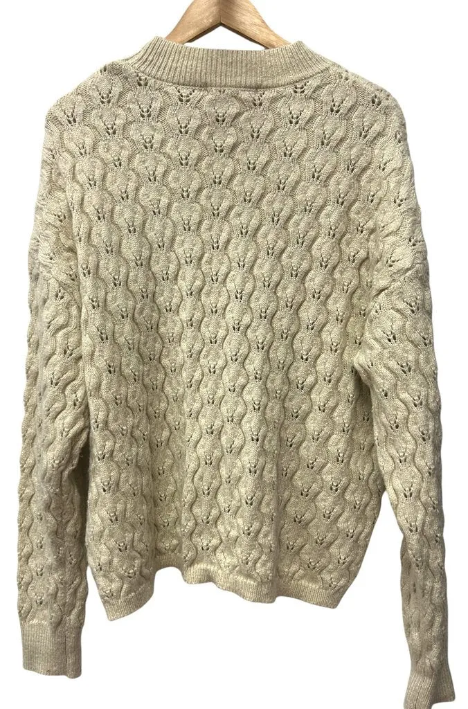 Elodie Shimmery Knit Sweater - Size XL