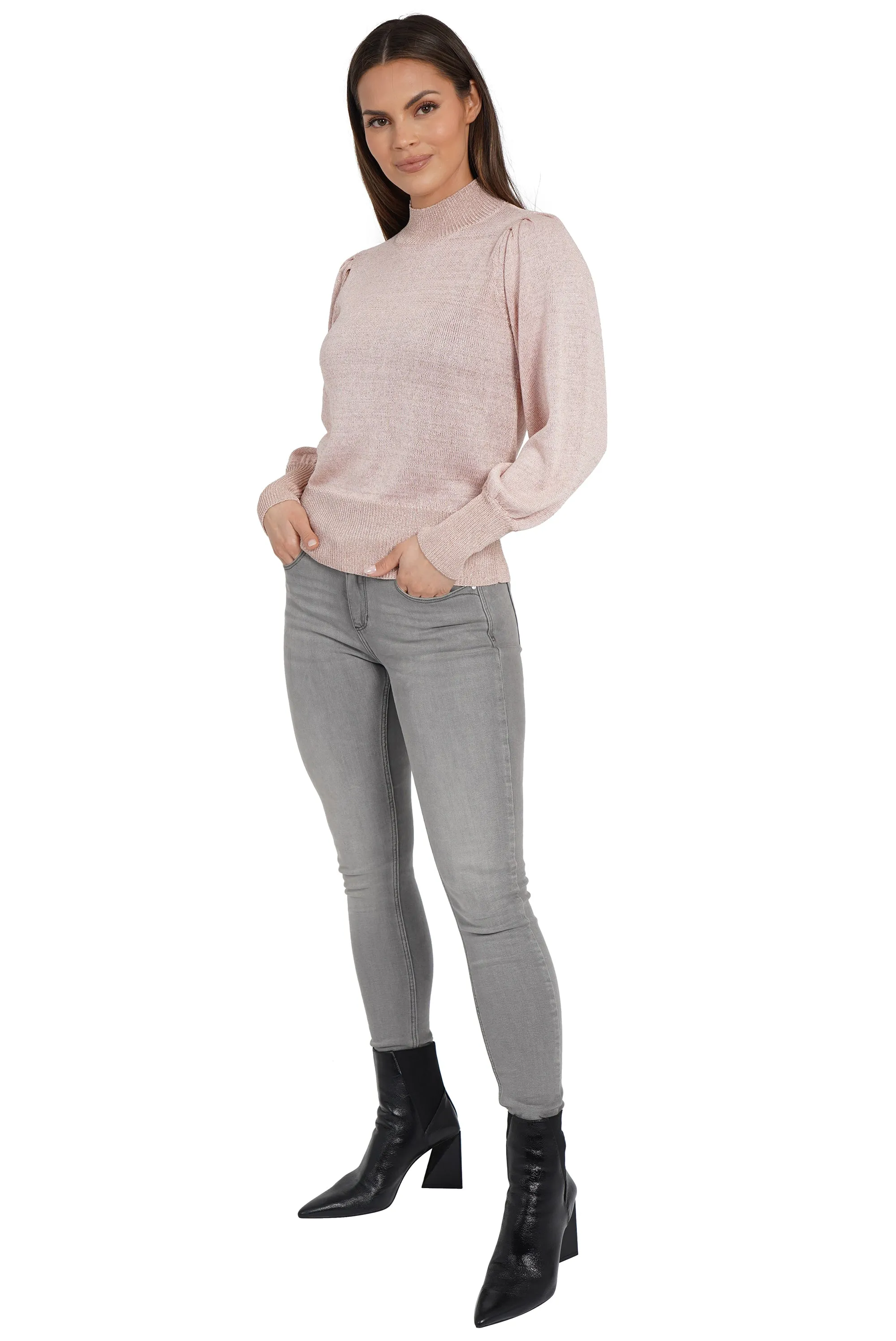 Evelyn Mockneck Sweater