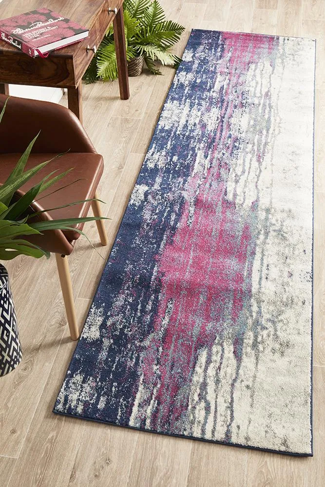 Evoke Bedrock Stone Transitional Runner Rug