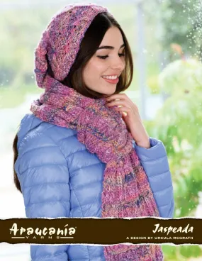 Fabia Hat & Scarf Knitting Pattern from Araucania