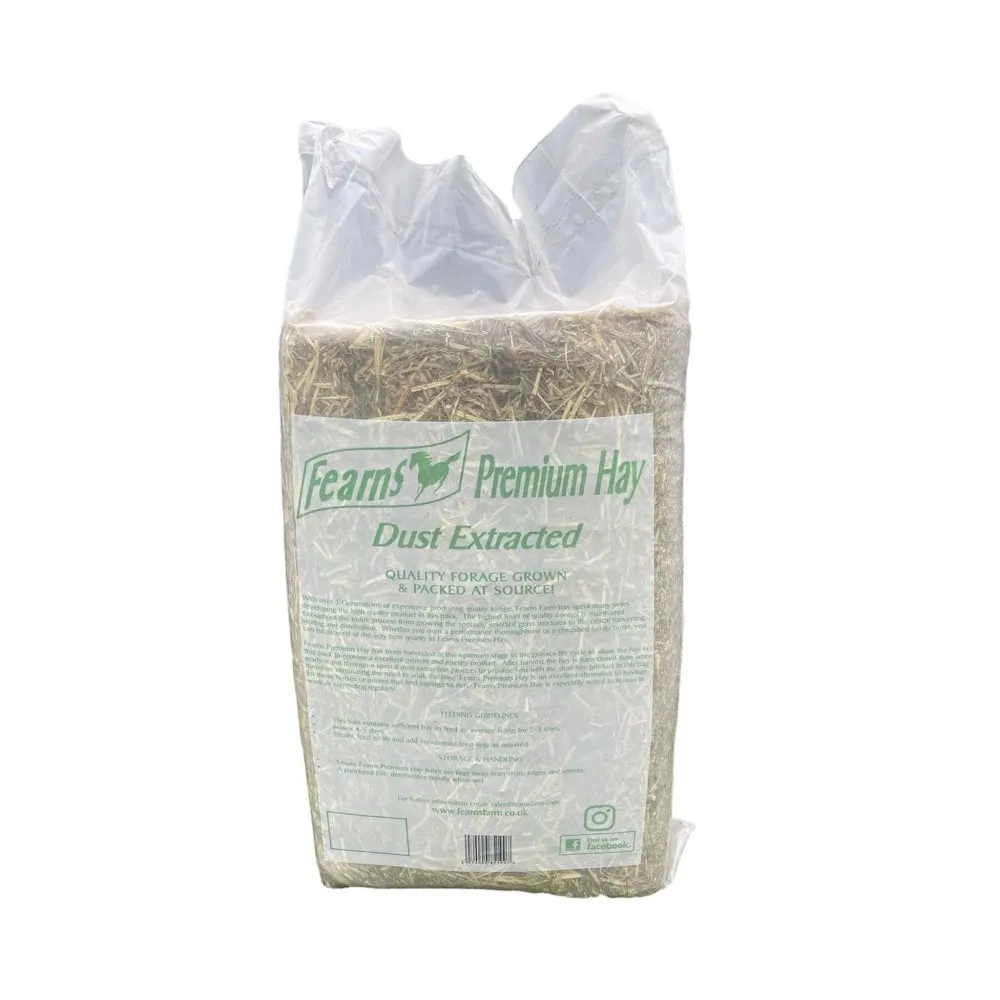 Fearns Farm Premium Organic Ryegrass & Timothy Hay 10.5kg