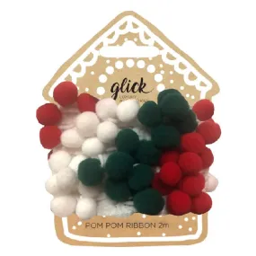 Festive Pom Pom Gift Dressing