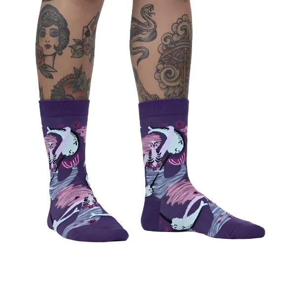 Fin Friends Women's Crew Socks