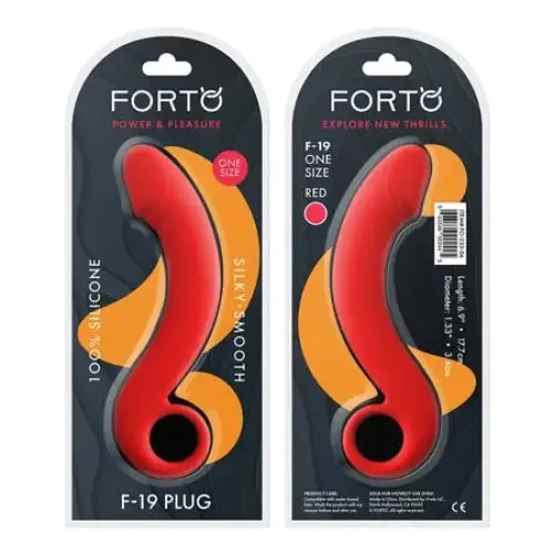 Forto F-19 Silicone Anal Plug