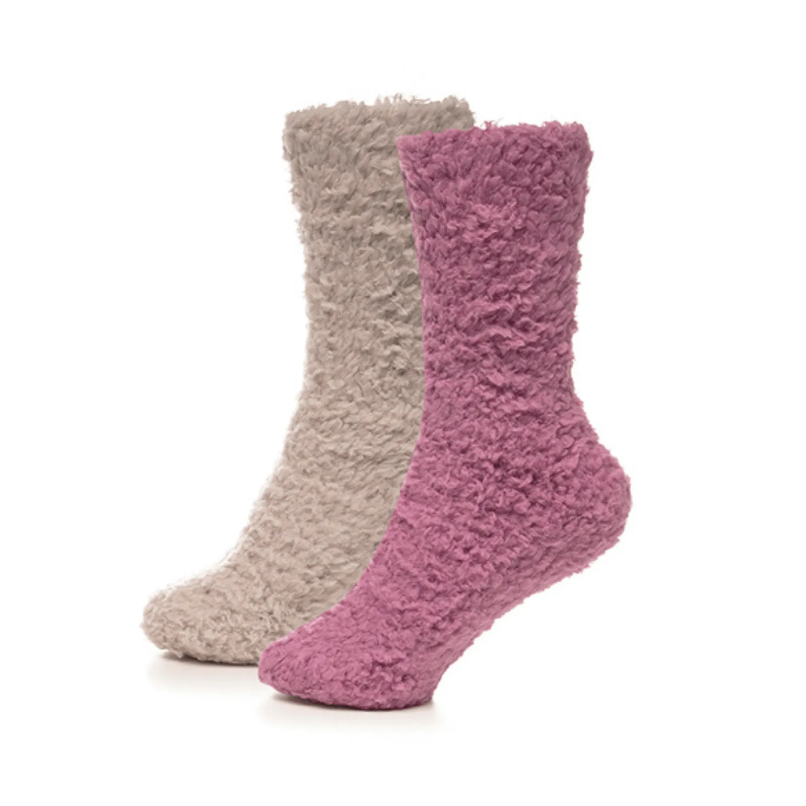 Foxbury Womens Teddy Socks 2 Pair Set Super Soft Gift Size 4-8