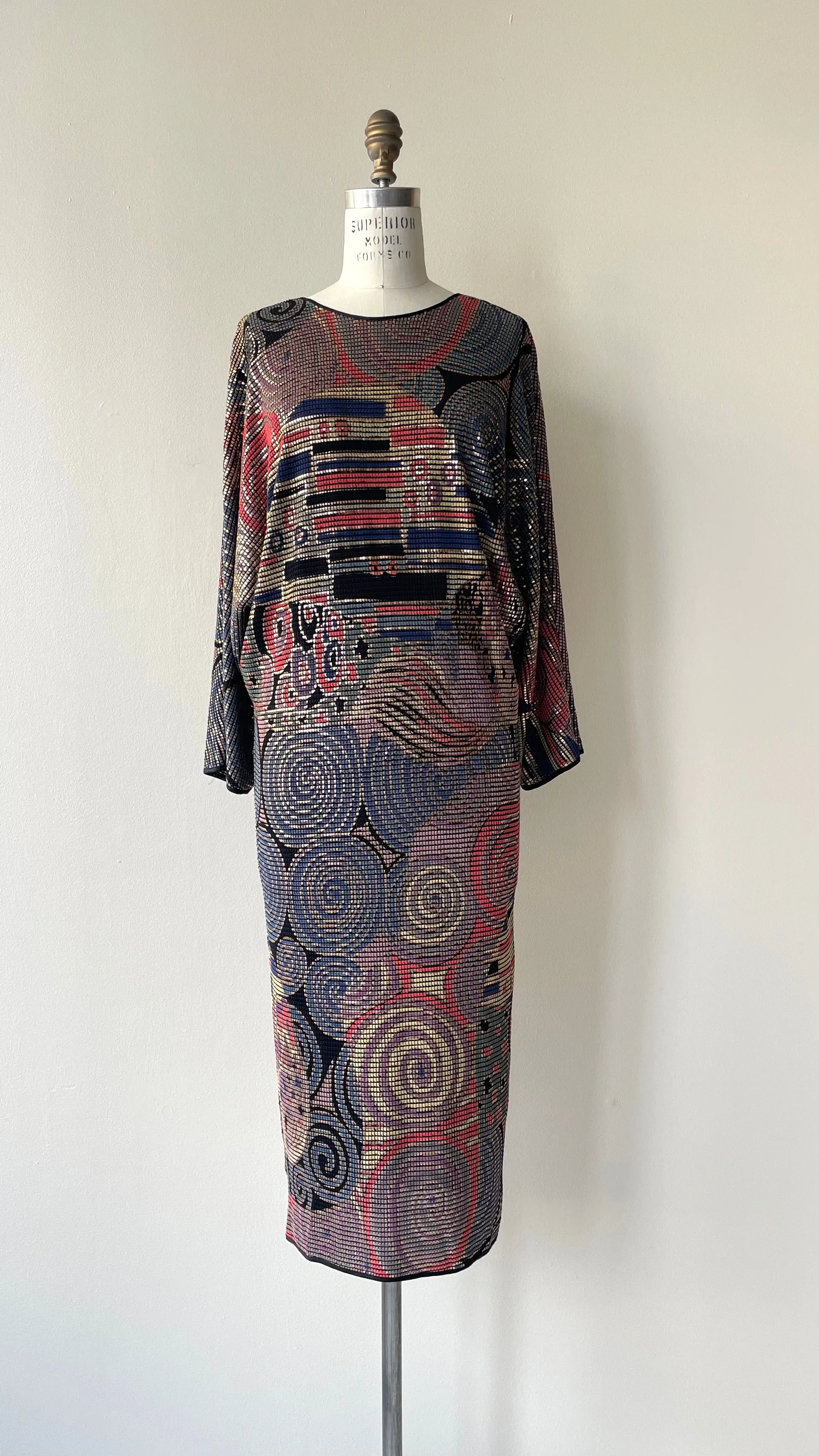 Frances La Vie Mosaic Dress | 1970s