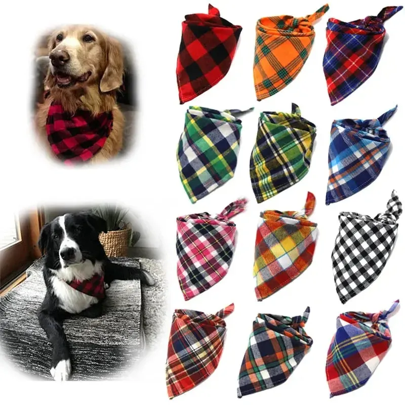 Fun Color Dog Scarfs- Show Their personality with our 40 Colors Options