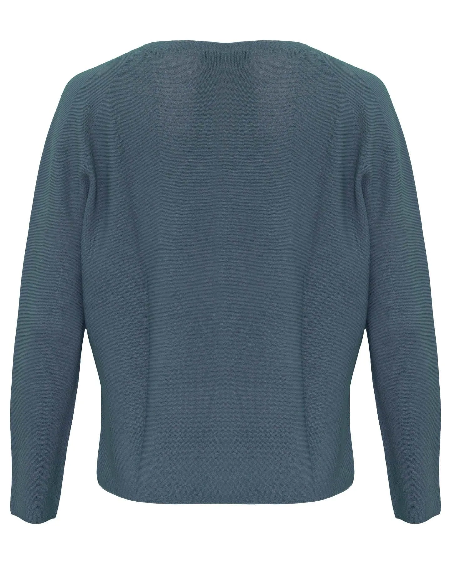 Greyish Blue Crew Neck Pullover