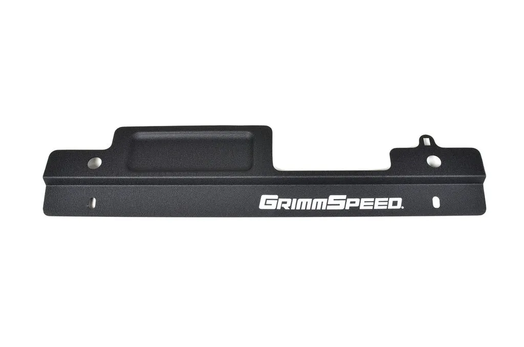 Grimmspeed Radiator Shroud BLACK - Subaru 02-07 Impreza/WRX/STI - 096005