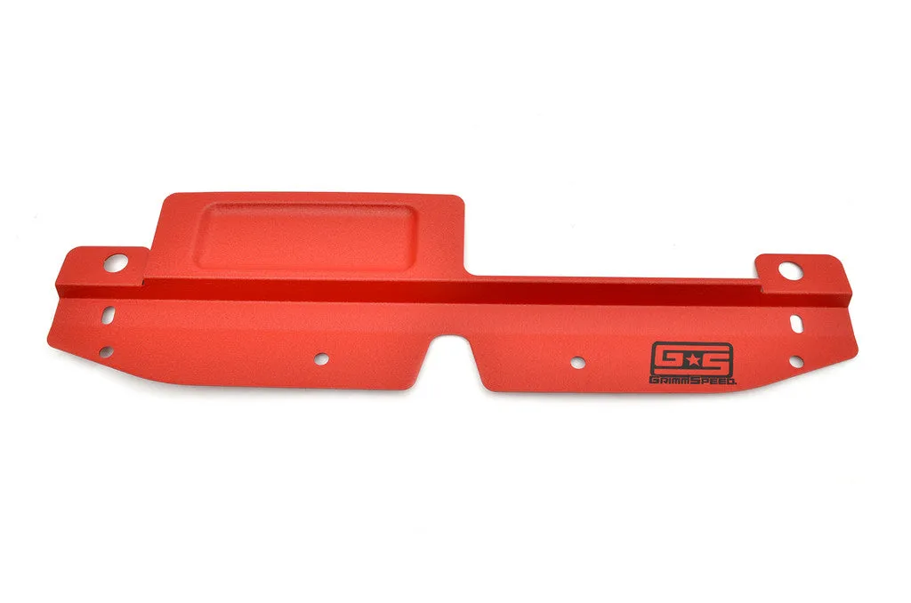 Grimmspeed Radiator Shroud RED - Subaru 08-14 Impreza/WRX/STI - 096009