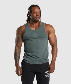 Gymshark Premium Legacy Tank - Cargo Teal