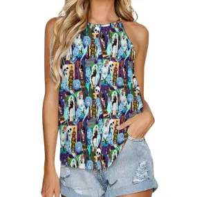 Haunted Mansion Favorites Women's Round-Neck Vest Tank Top