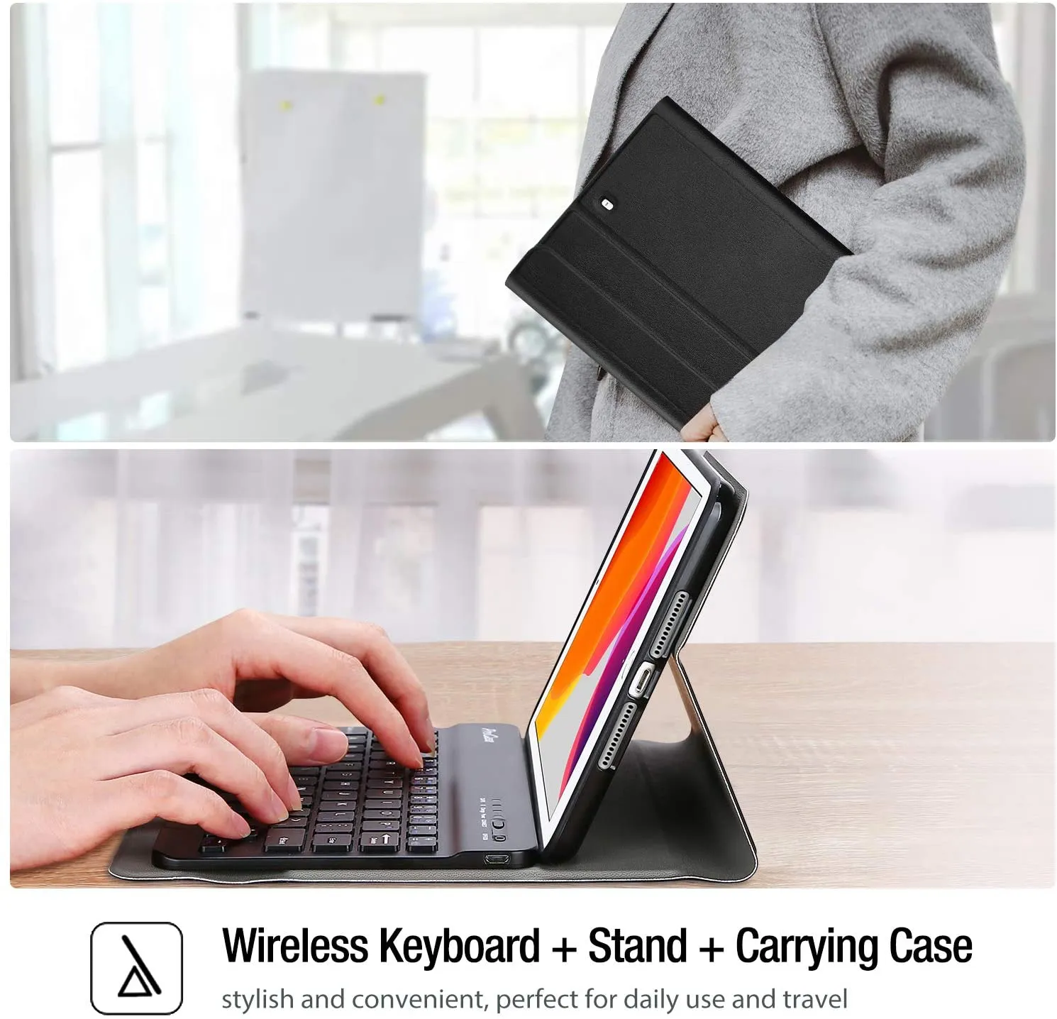 iPad Mini 1st Gen/ 2nd Gen/ 3rd Gen/ 4th Gen/ 5th Gen  Case with Detachable Keyboard | ProCase