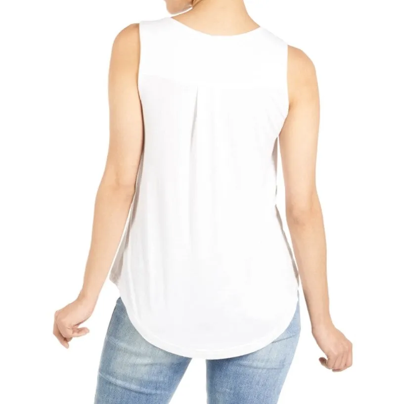 Isolde Pleat Back Tank Top- 5 Colors!