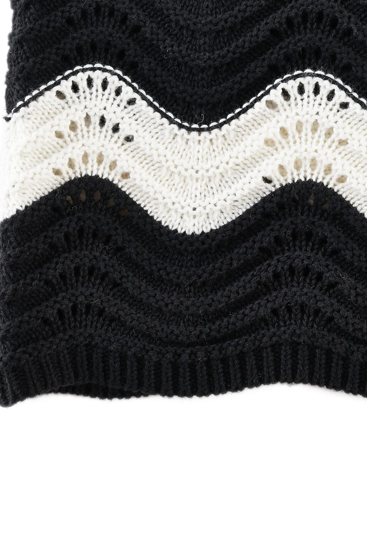 Jacquard Cotton Wool Pullover