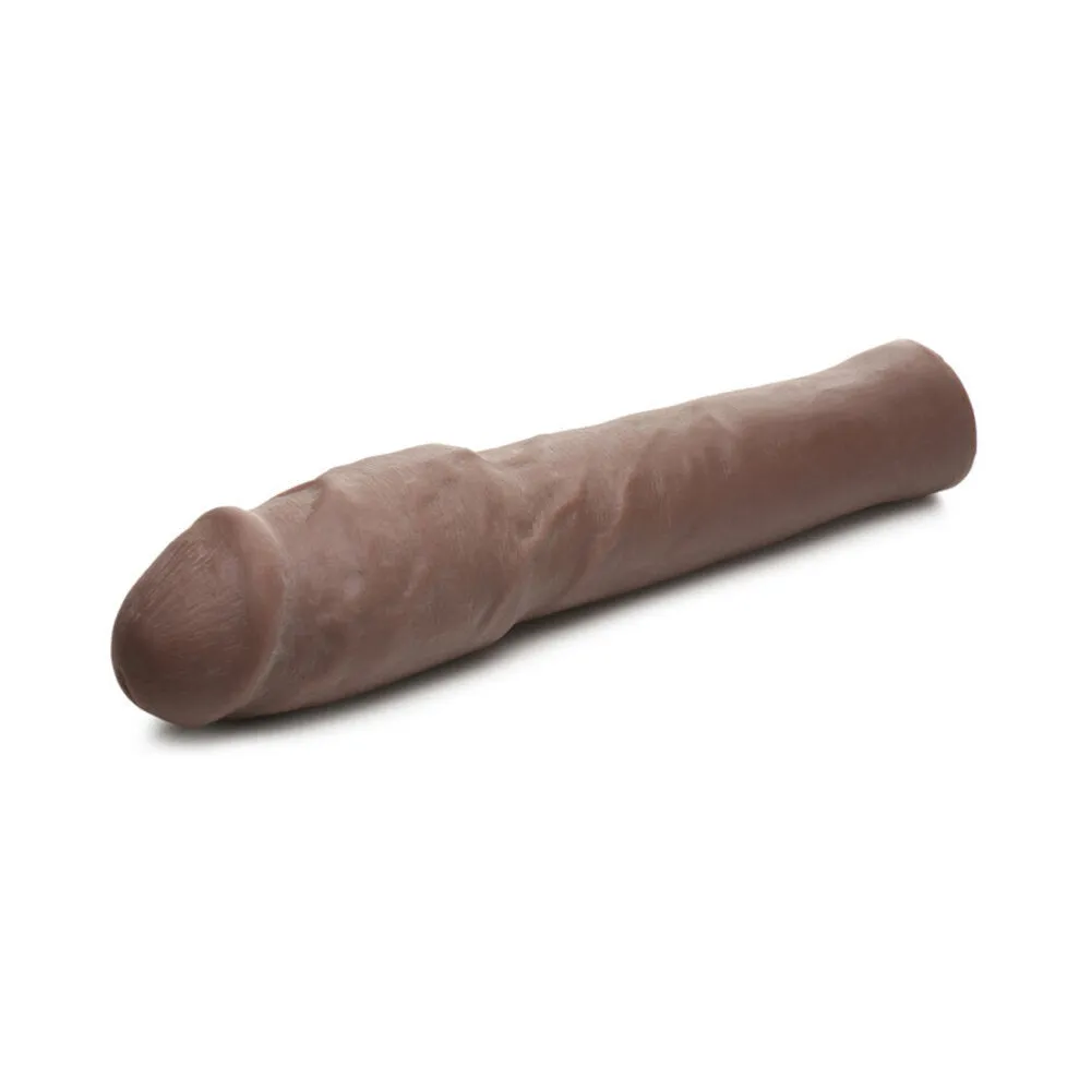 Jock Extra Thick Penis Extension Sleeve 2 in. Dark