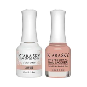 Kiara Sky Classic Gel & Polish Duo - 605 Bare Skin