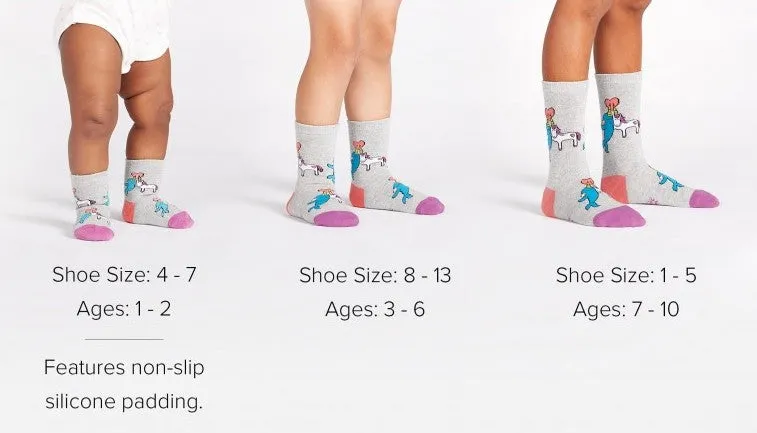 Kid's Rainbow Blast Knee High Socks