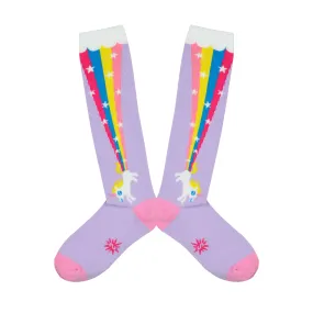 Kid's Rainbow Blast Knee High Socks