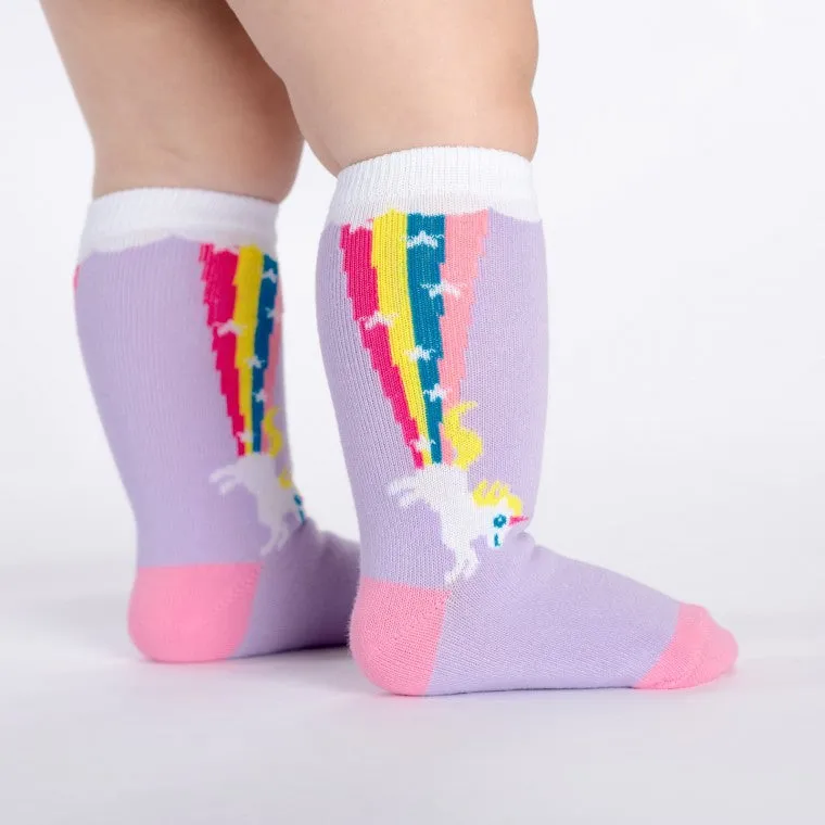 Kid's Rainbow Blast Knee High Socks