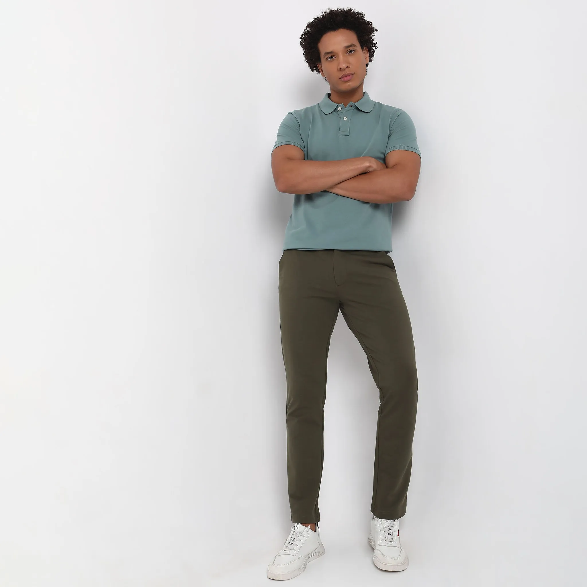 Knit Crop Chinos™  - Ulitimate Comfort - 4 Way Flexibility by E-Fast® Stretch