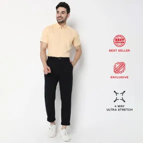 Knit Crop Chinos™  - Ulitimate Comfort - 4 Way Flexibility by E-Fast® Stretch