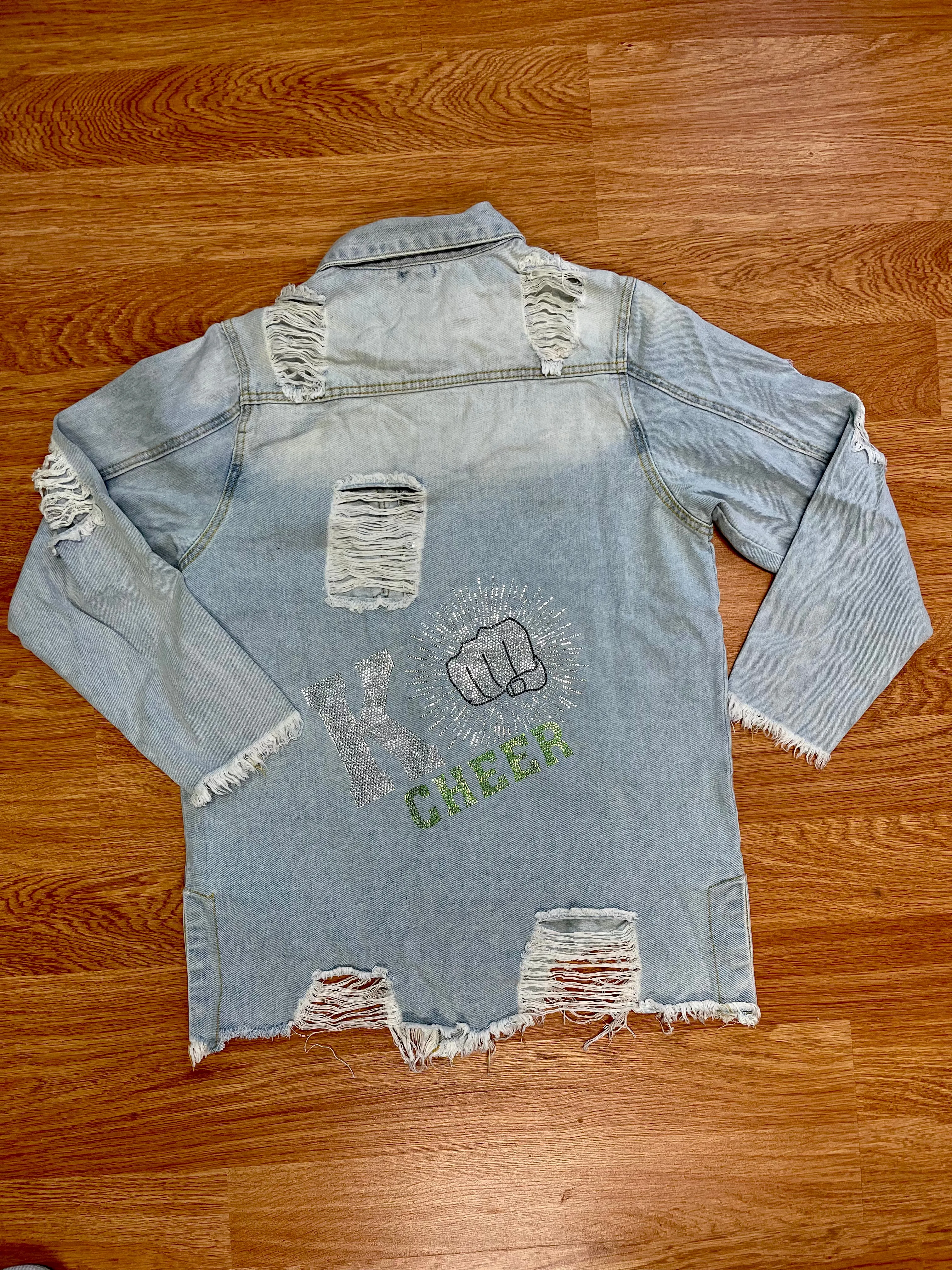 KO Light Wash Denim Shacket