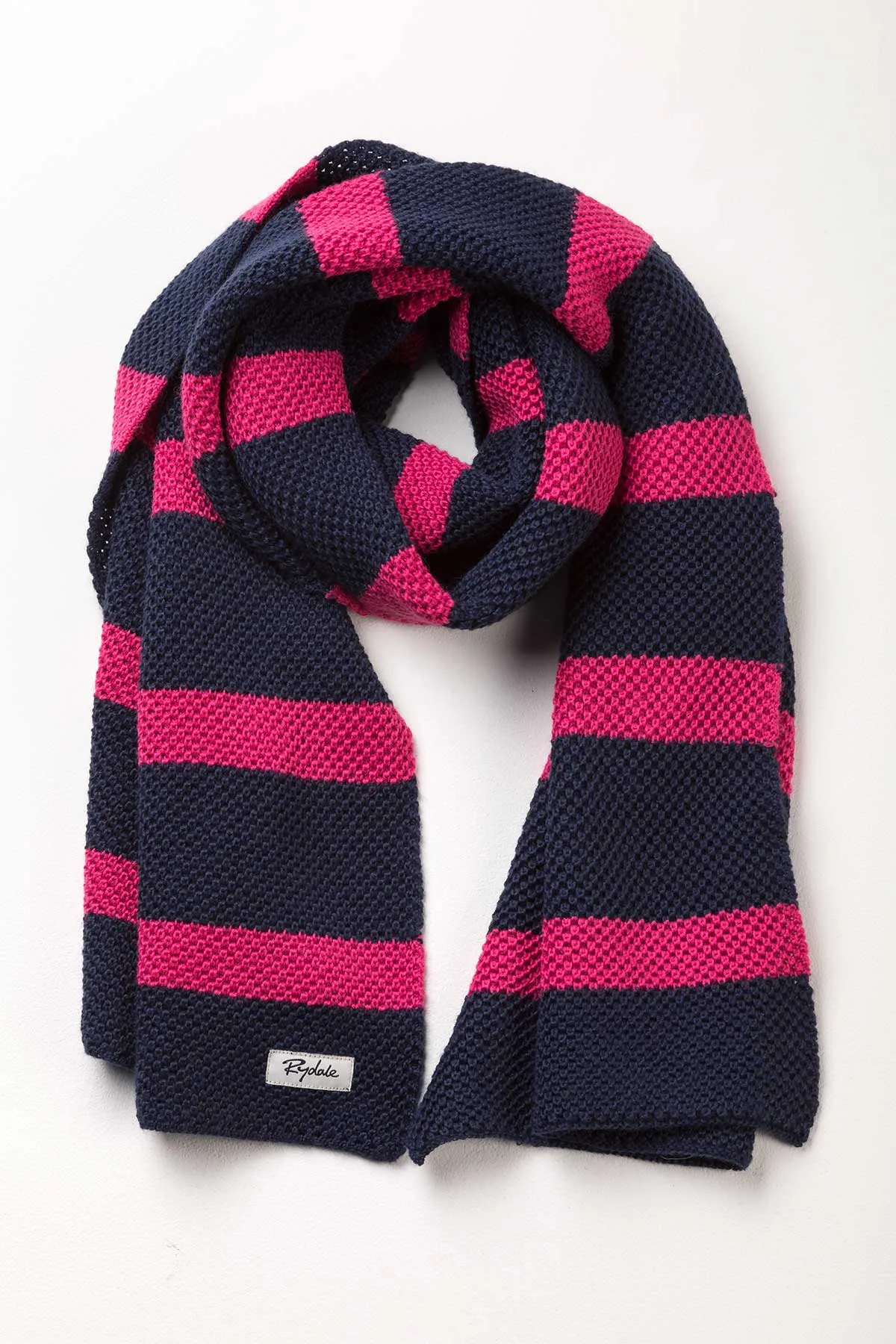 Ladies Striped Knit Scarf - Rosie