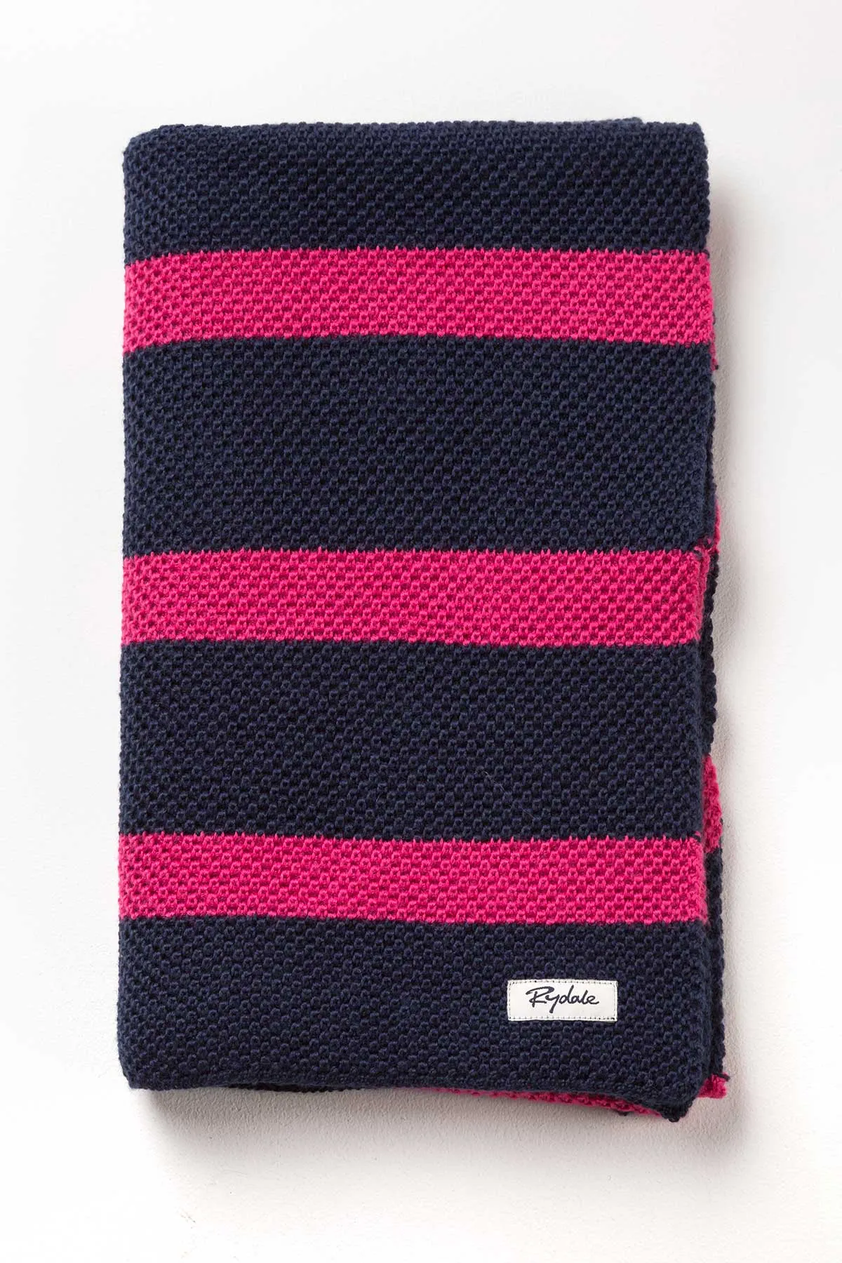 Ladies Striped Knit Scarf - Rosie