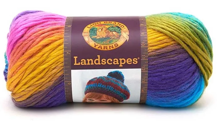 Landscapes Yarn from Lion Brand